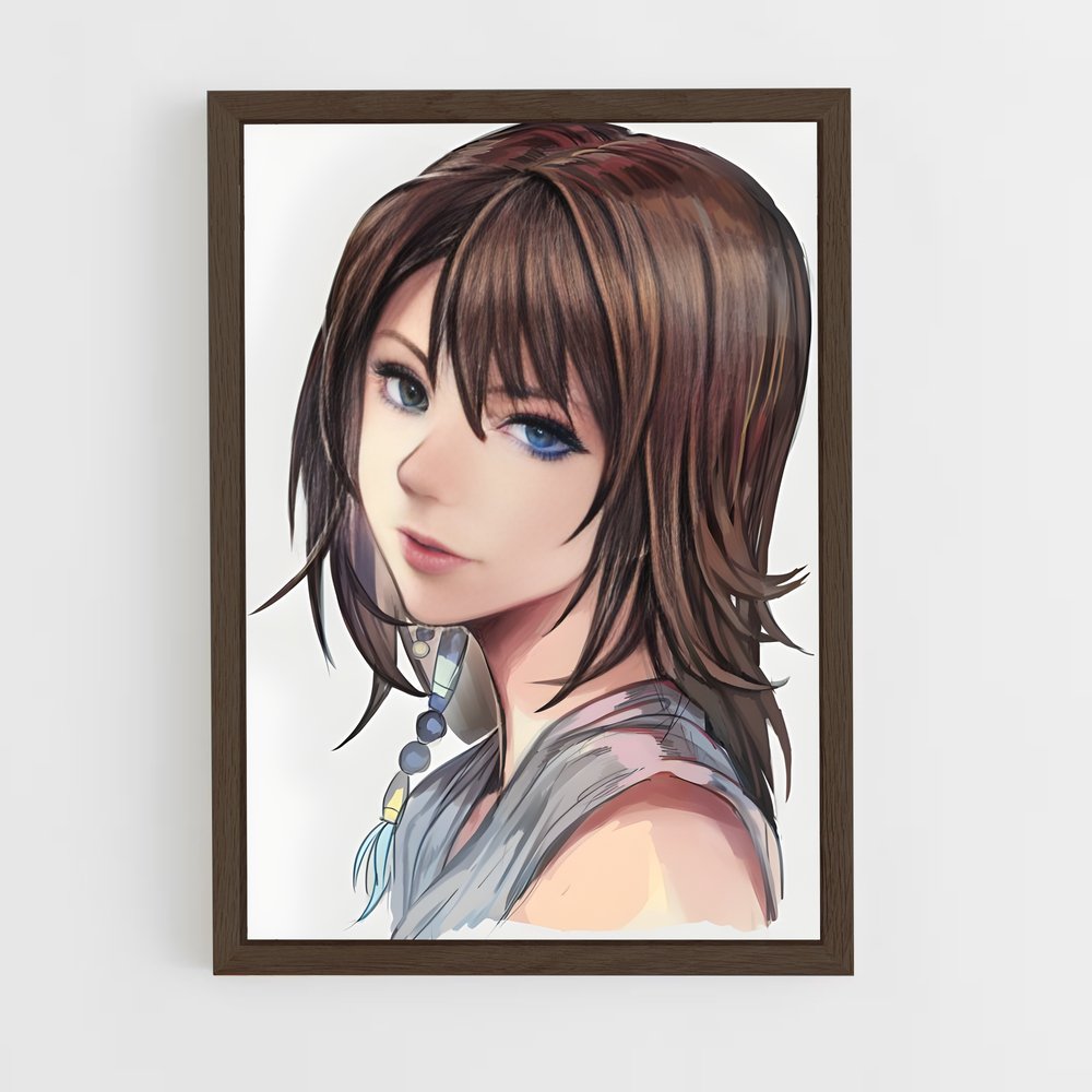 Poster Yuna, L'Esprit de la Lumière – affiche Final Fantasy (vue 5)